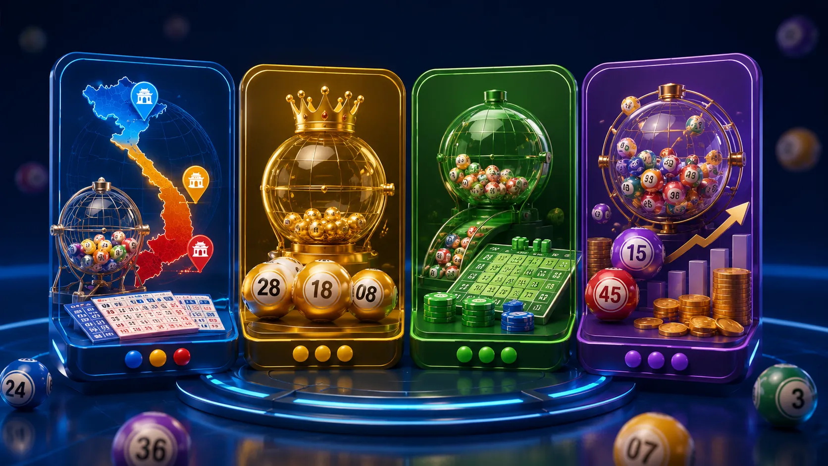 Xổ Số 368BET – Lô Đề Online, Keno, Mega 6/45 Thưởng Cao - Ri77