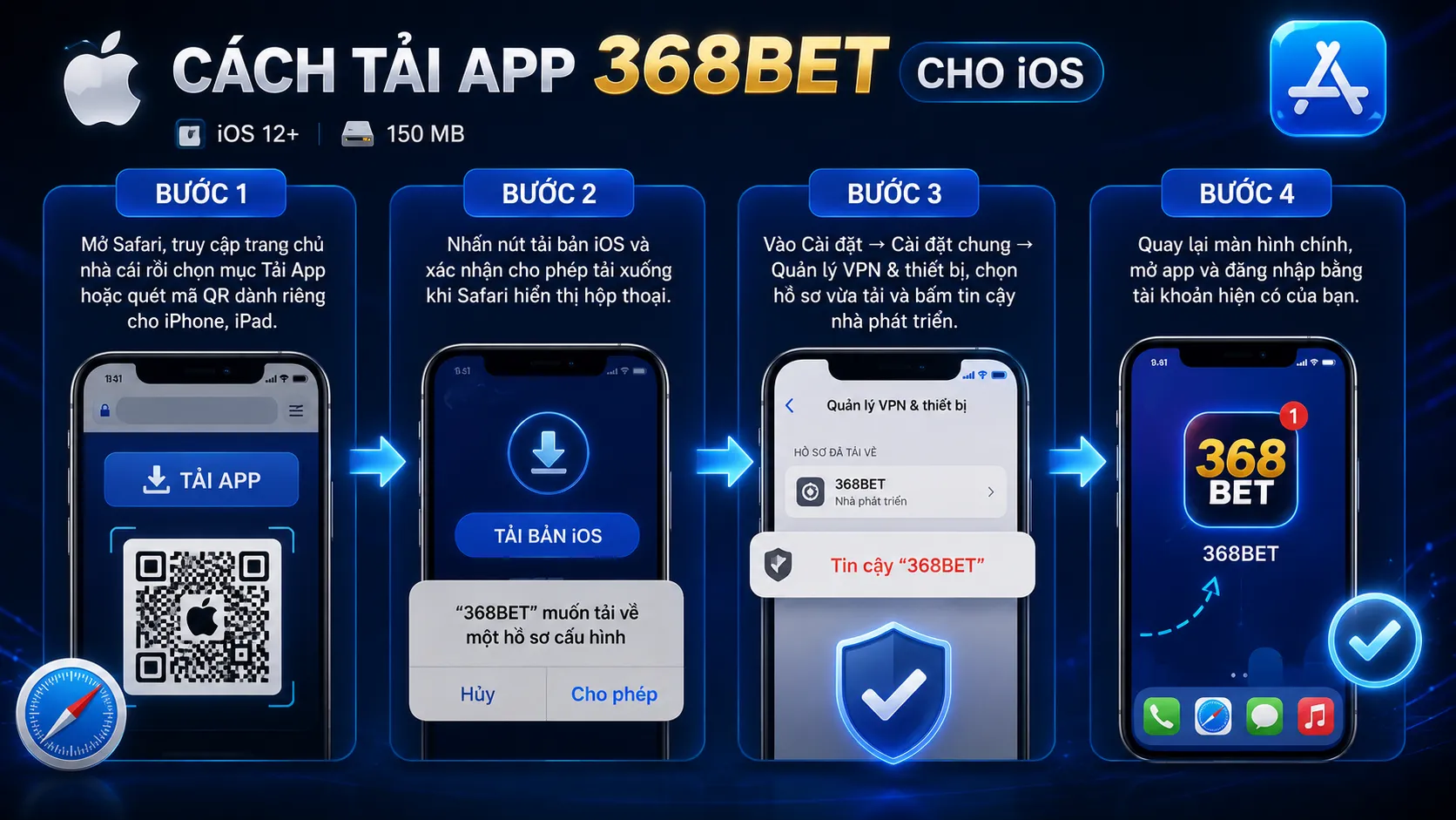Tải App 368BET Cho iOS & Android – Hướng Dẫn 2026 - Ri77