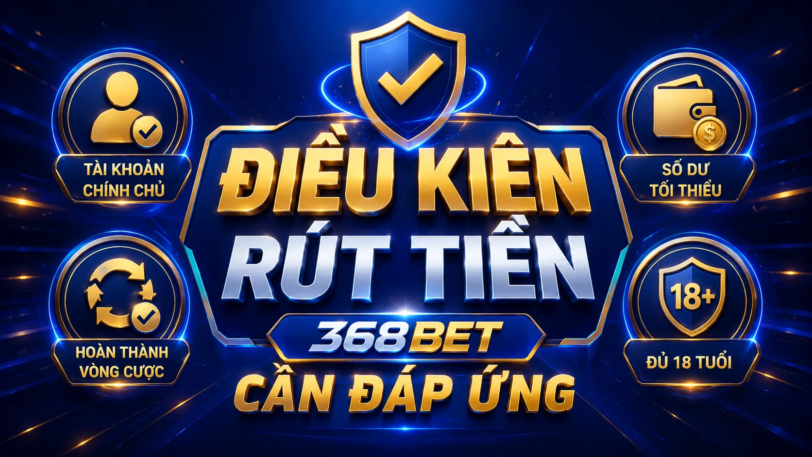 Rút Tiền 368BET – Hướng Dẫn Rút Về Ngân Hàng 2026 - Ri77